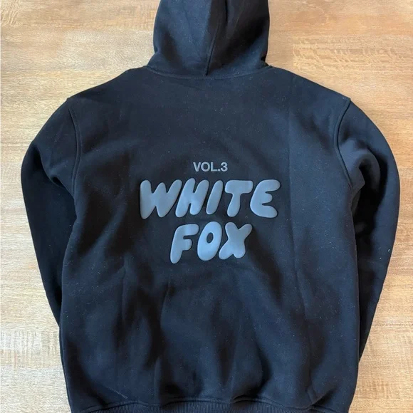 NWOT White Fox Offstage Hoodie- Onyx XXS/XS - Picture 1 of 2